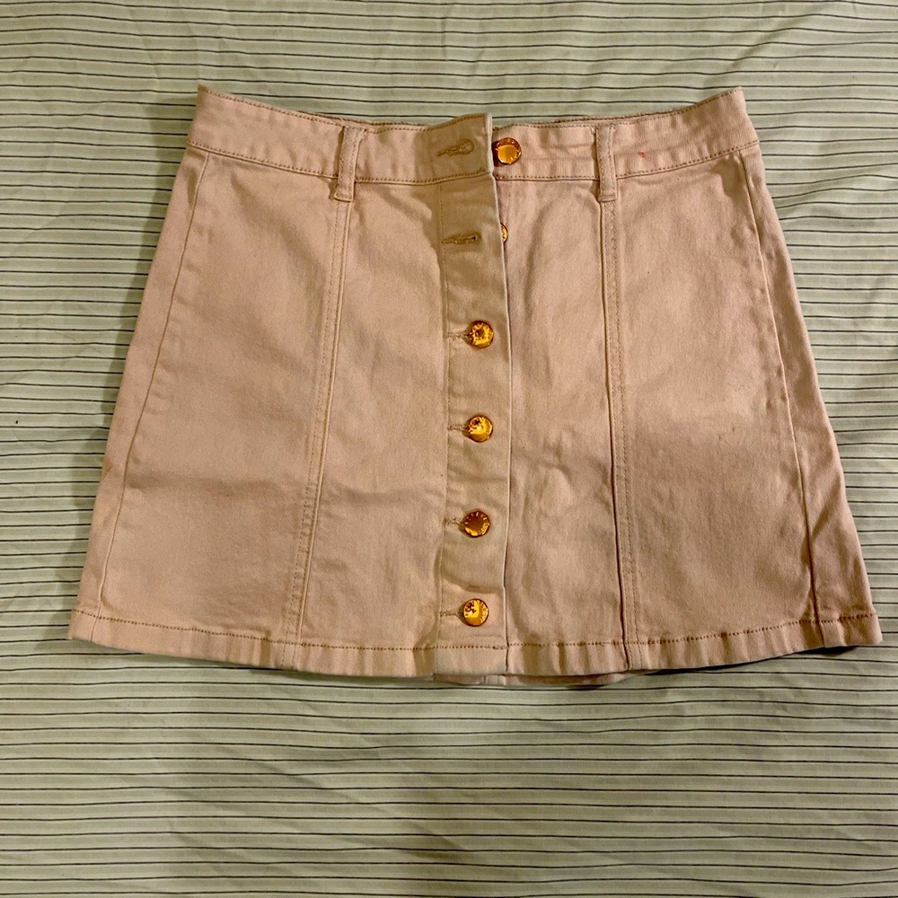Forever 21 light pink mini skirt